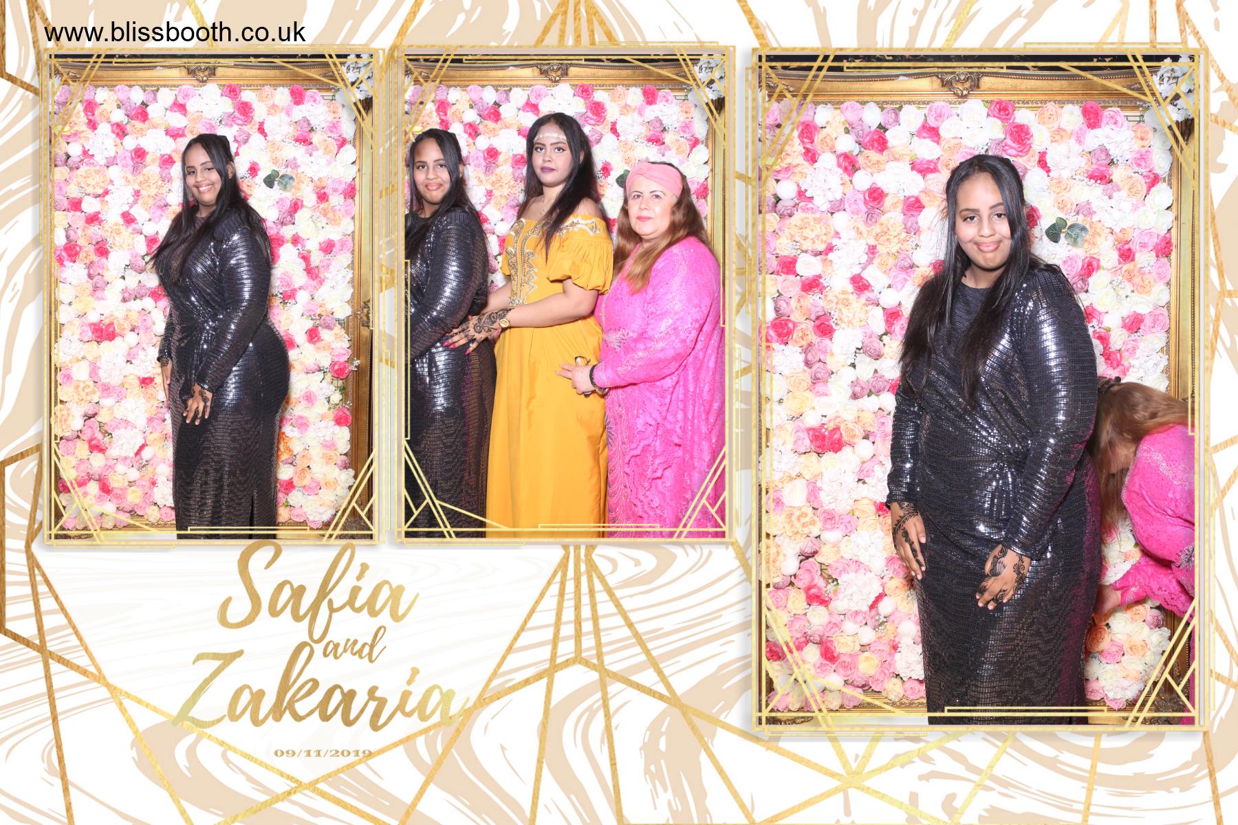 Safia & Zakaria | View more photos from the event at gallery.blissbooth.co.uk/u/BlissBooth/Safia-Zakaria